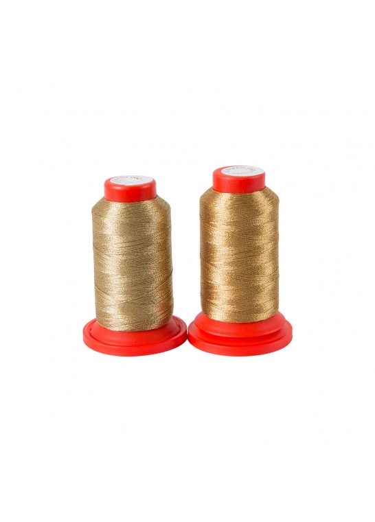 Fil à coudre surpiqure métal / textile résistance 2.3kg