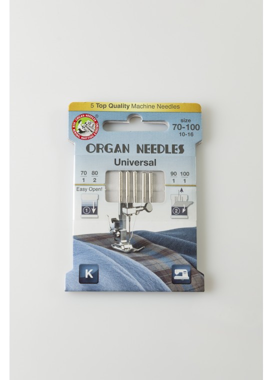 Assortiment aiguilles universelles ORGAN 70-100 ORGAN | Le Fil de vos Idées