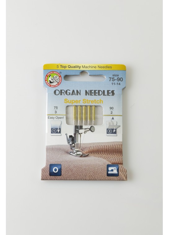 Assortiment aiguilles Super Stretch 75-90 ORGAN | Le Fil de vos Idées