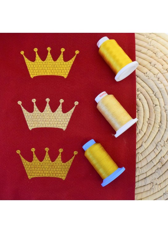Programme de broderie couronne  | Le Fil de vos Idées