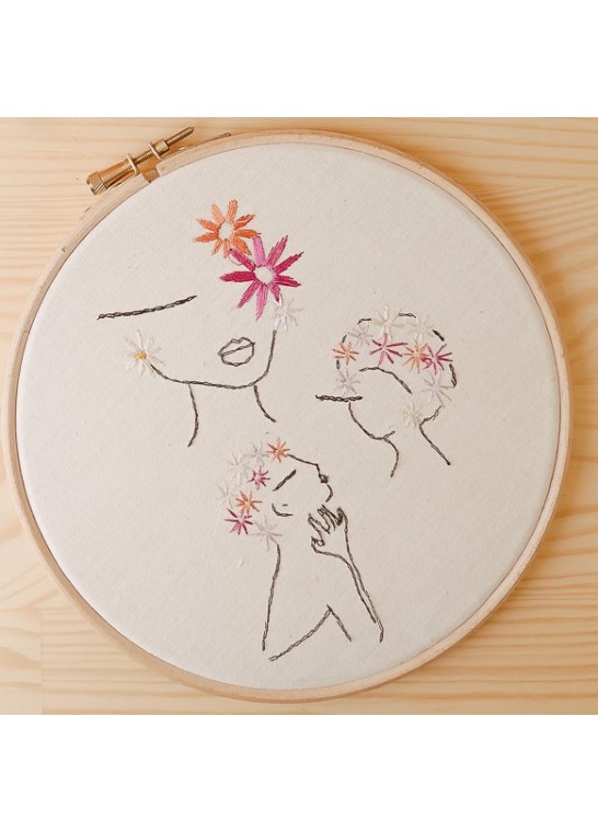 Femmes en fleurs BRUNEEL | Le Fil de vos Idées
