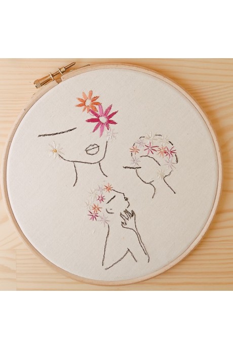 Femmes en fleurs BRUNEEL | Le Fil de vos Idées