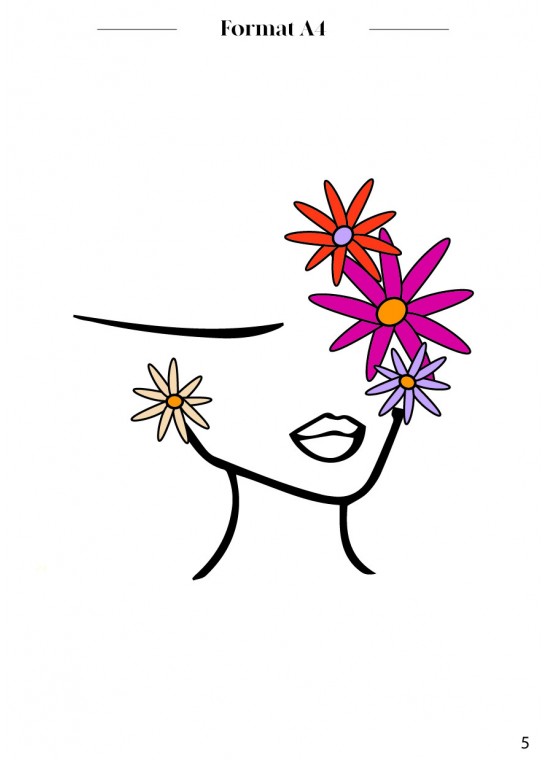 Femmes en fleurs BRUNEEL | Le Fil de vos Idées