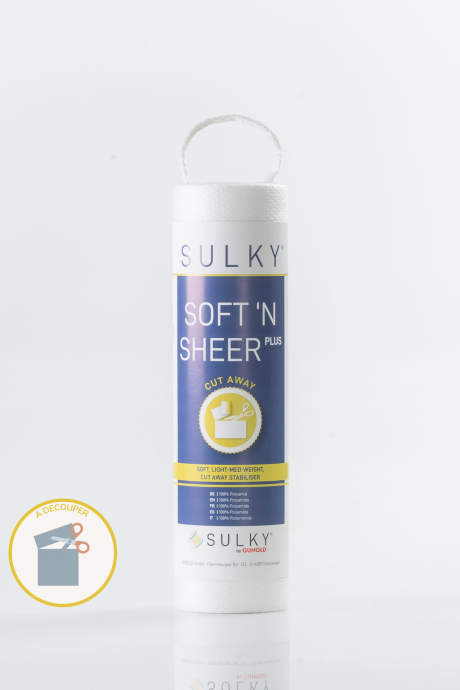 SOFT\'N SHEER PLUS SULKY - Non tissé à découper SULKY by GUNOLD | Le Fil de vos Idées