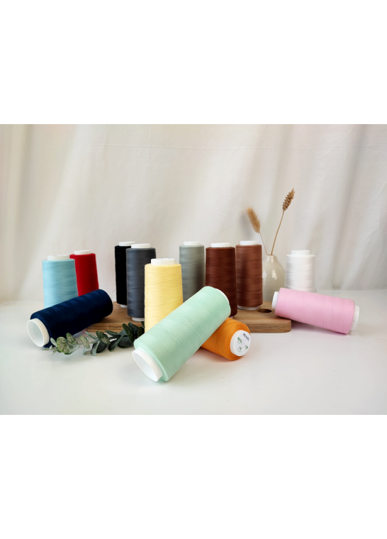 REFIL 120 - Fil à coudre et à broder 100% polyester recyclé BRUNEEL | Le Fil de vos Idées
