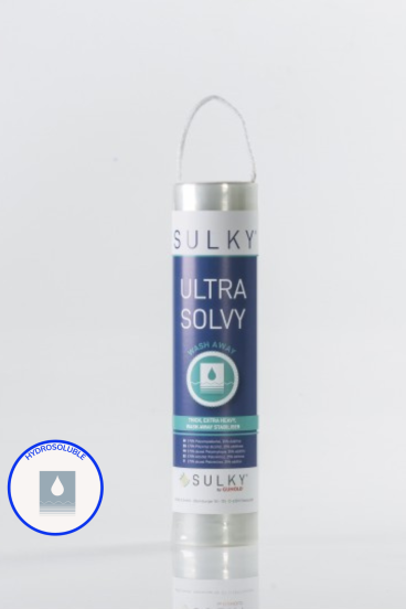 ULTRA SOLVY SULKY - Film renforcé hydrosoluble 97g/m² - Badge et Ecusson SULKY by GUNOLD | Le Fil de vos Idées