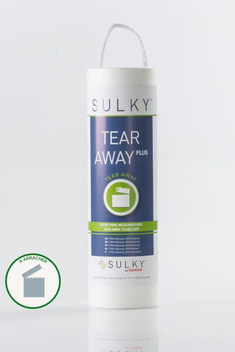 TEAR AWAY PLUS SULKY - Non tissé à arracher SULKY by GUNOLD | Le Fil de vos Idées