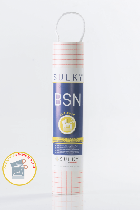 BSN SULKY - Film adhésif permanent double face - Fer à repasser SULKY by GUNOLD | Le Fil de vos Idées
