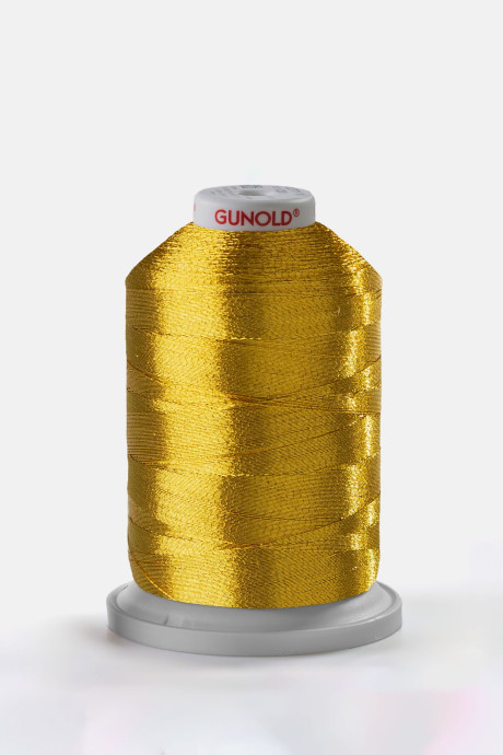 METY 7/2 - Fil à broder métallique fin GUNOLD | Le Fil de vos Idées