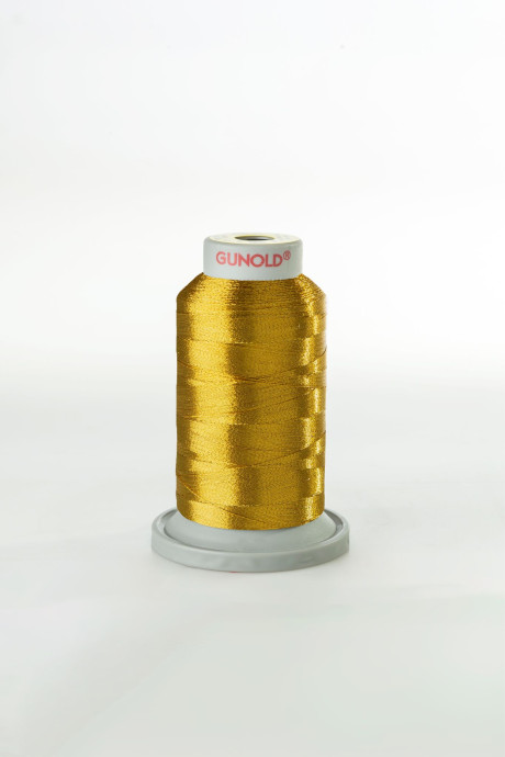 METY 5/2 - Fil à broder métallique doré et argenté GUNOLD | Le Fil de vos Idées