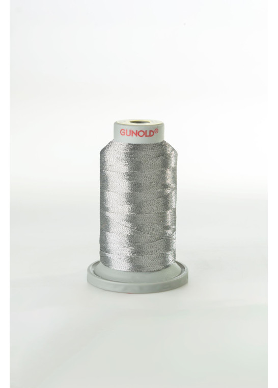 METY 5/2 - Fil à broder métallique doré et argenté GUNOLD | Le Fil de vos Idées