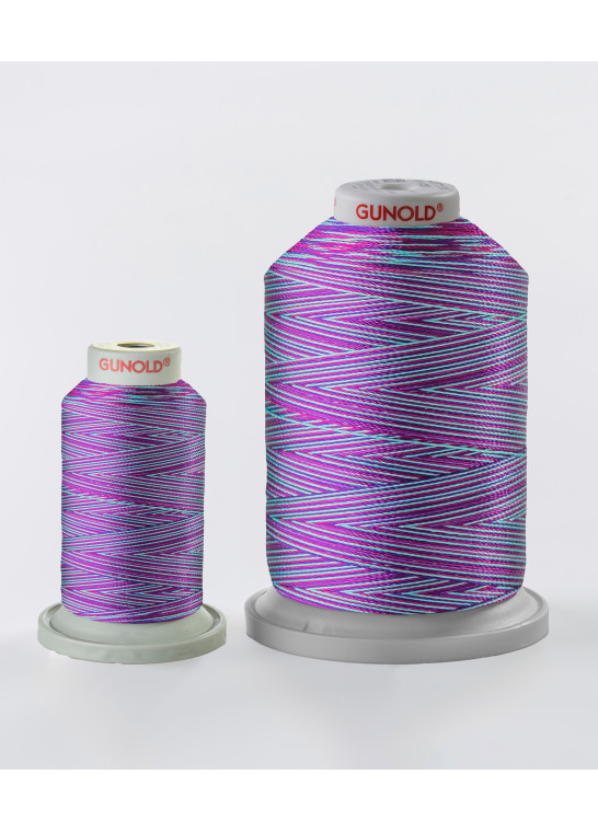 SULKY 40 Rayonne ombré-multicolore - Fil à broder 100% viscose GUNOLD | Le Fil de vos Idées