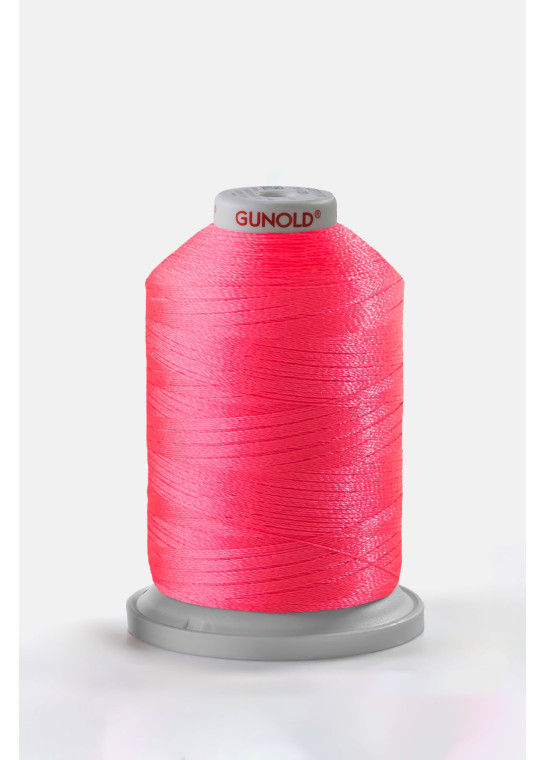 POLY 40 FLUO - Fil à broder 100% polyester brillant GUNOLD | Le Fil de vos Idées