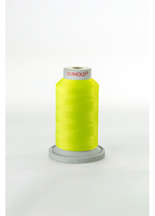 POLY 40 FLUO - Fil à broder 100% polyester brillant GUNOLD | Le Fil de vos Idées