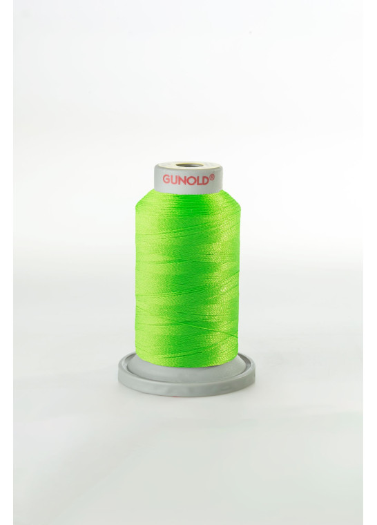 POLY 40 FLUO - Fil à broder 100% polyester brillant GUNOLD | Le Fil de vos Idées