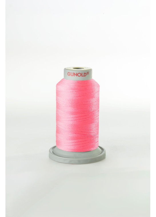 POLY 40 FLUO - Fil à broder 100% polyester brillant GUNOLD | Le Fil de vos Idées