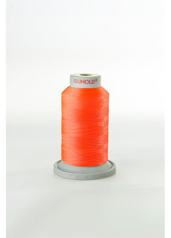 POLY 40 FLUO - Fil à broder 100% polyester brillant GUNOLD | Le Fil de vos Idées
