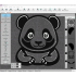 Programme broderie Panda  | Le Fil de vos Idées