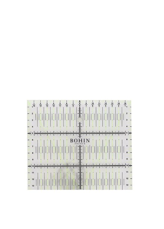 Grande règle patchwork robuste 16cm x 60cm BOHIN | Le Fil de vos Idées