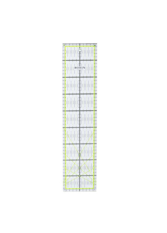 Règle patchwork robuste 10cm x 45cm BOHIN | Le Fil de vos Idées