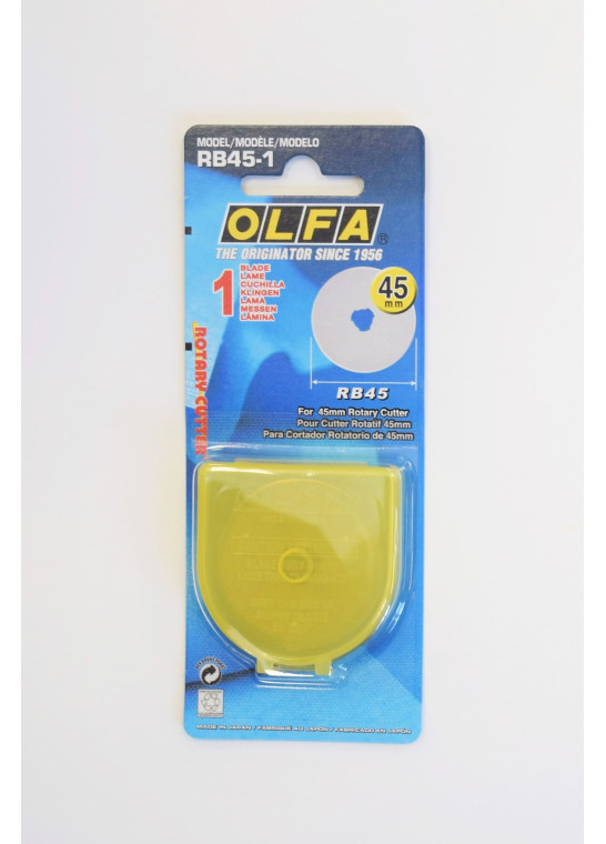 1 Recharge de lames cutter rotatif 45mm BOHIN | Le Fil de vos Idées