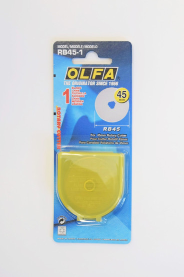 1 Recharge de lames cutter rotatif 45mm BOHIN | Le Fil de vos Idées