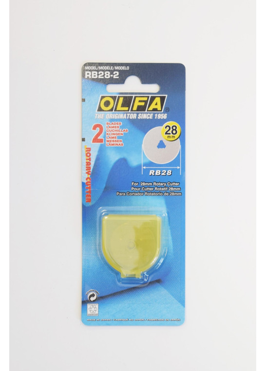 2 Recharges de lames cutter rotatif 28mm BOHIN | Le Fil de vos Idées