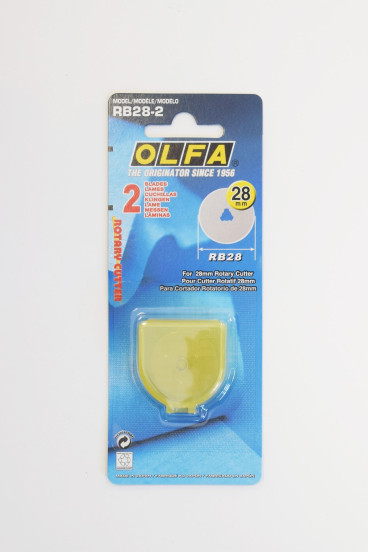 2 Recharges de lames cutter rotatif 28mm BOHIN | Le Fil de vos Idées