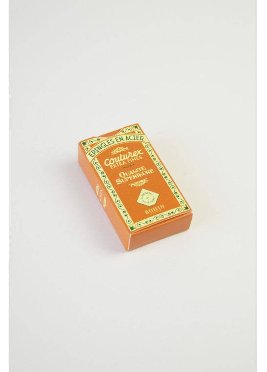 Epingles Couturex extra-fines vintage marron BOHIN | Le Fil de vos Idées