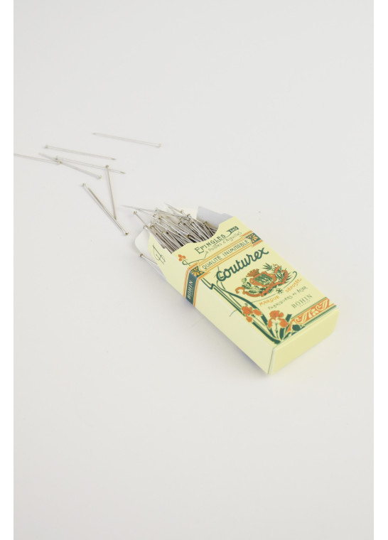 Epingles Couturex extra-fines vintage jaune BOHIN | Le Fil de vos Idées
