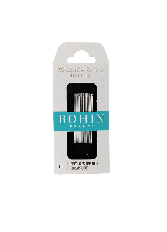 Aiguilles à coudre à appliquer n°11 BOHIN | Le Fil de vos Idées