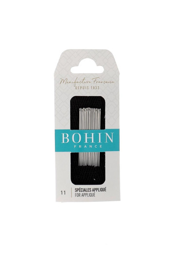 Aiguilles à coudre à appliquer n°11 BOHIN | Le Fil de vos Idées