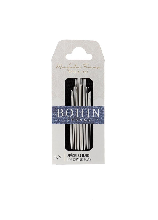 Aiguilles spéciales jeans à main BOHIN | Le Fil de vos Idées