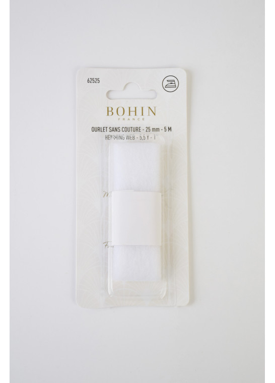 Ourlet thermocollant 25mm x 5m BOHIN | Le Fil de vos Idées
