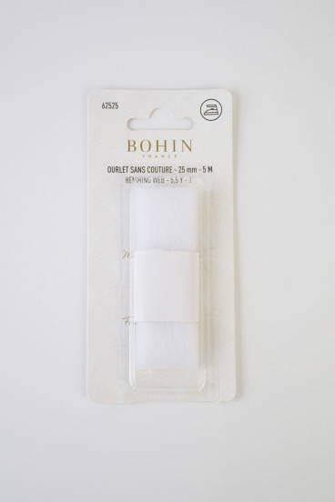 Ourlet thermocollant 25mm x 5m BOHIN | Le Fil de vos Idées