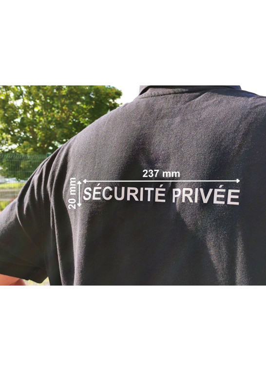Bandeau Sécurité Privée Rétroréfléchissant BRUNEEL | Le Fil de vos Idées