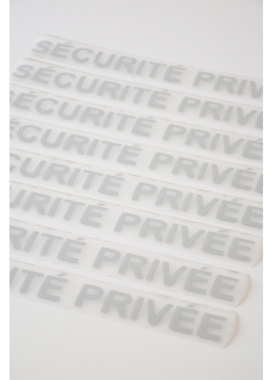 Bandeau Sécurité Privée Rétroréfléchissant BRUNEEL | Le Fil de vos Idées