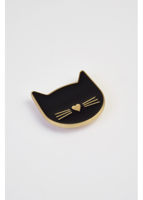 Porte aiguille aimanté Chat noir BOHIN | Le Fil de vos Idées