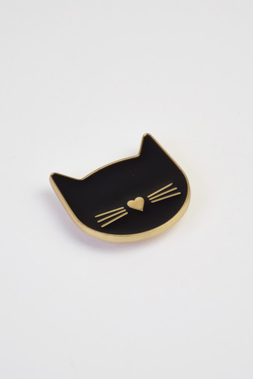 Porte aiguille aimanté Chat noir BOHIN | Le Fil de vos Idées