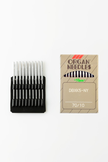 Aiguilles industrielles pointe normale NY ORGAN | Le Fil de vos Idées