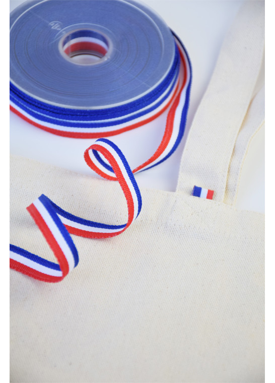 Ruban tricolore bleu blanc rouge BRUNEEL | Le Fil de vos Idées