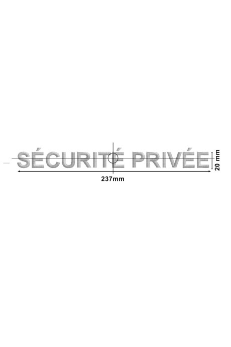 Programme broderie Sécurité Privée  | Le Fil de vos Idées