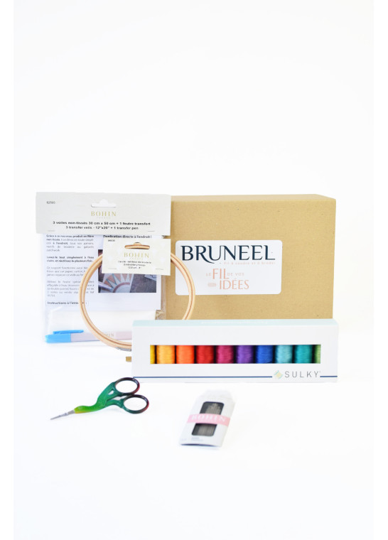 Kit Broderie Débutant BRUNEEL | Le Fil de vos Idées