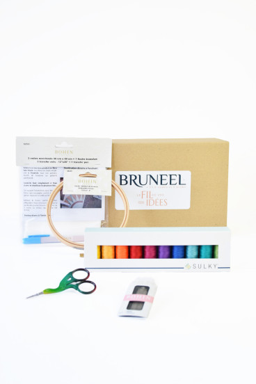 Kit Broderie Débutant BRUNEEL | Le Fil de vos Idées