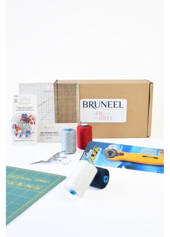 Kit Patchwork Débutant BRUNEEL | Le Fil de vos Idées