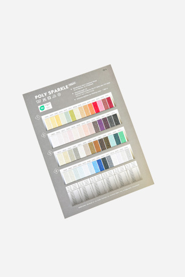 Nuancier POLY SPARKLE - Gunold GUNOLD | Le Fil de vos Idées