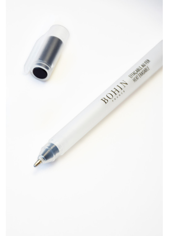 Stylo KEKALOR effaçable au fer et à l'eau Blanc
