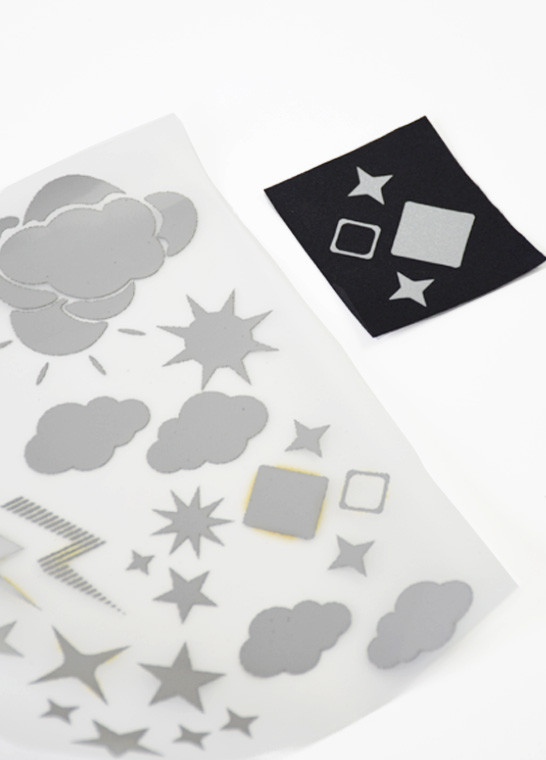 Stickers réfléchissants thermocollants - Nuages