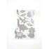 Stickers réfléchissants thermocollants - Dinosaures