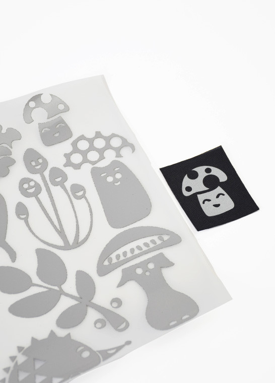 Stickers réfléchissants thermocollants - Forêt